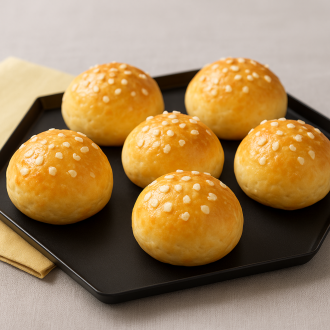9 mini brioches cœur fondant à l'emmental 
