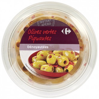 Olives vertes piquantes