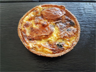 Quiche au fromage individuelle