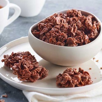 Roses des sables au chocolat au lait