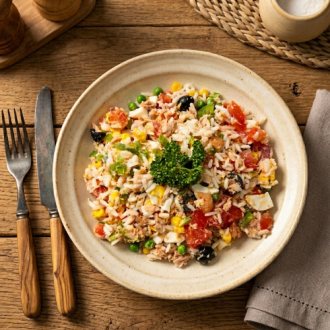 Salade de riz niçoise