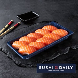 10 Sushis saumon