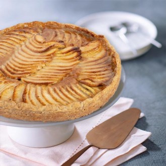 Tarte vergeoise aux pommes - 6 parts