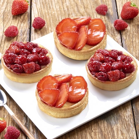 Assortiment de 4 tartelettes