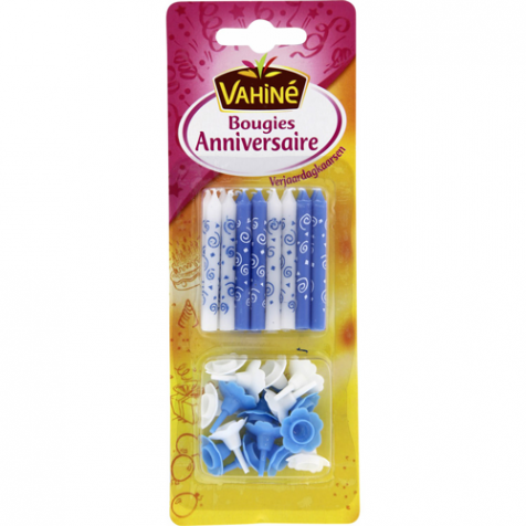 16 Bougies anniversaire Vahiné