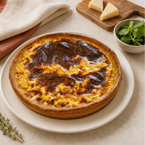 Quiche au fromage individuelle