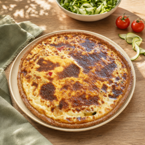 Quiche aux légumes individuelle