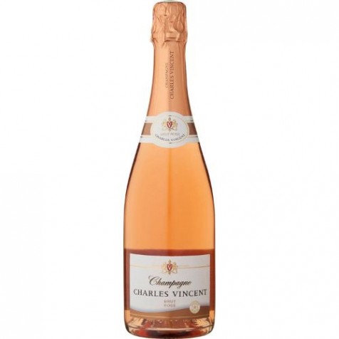 Champagne brut rosé Charles Vincent - 75cl