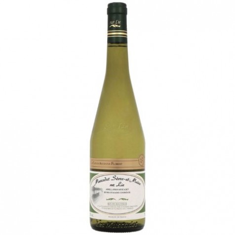 Vin blanc Val de Loire AOP Muscadet Sèvre et Maine sur Lie La Cave d'Augustin Florent - 75cl