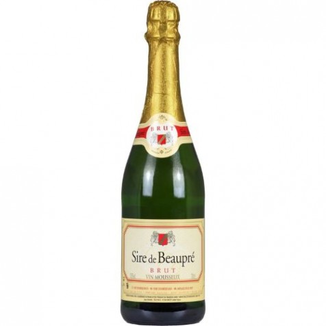 Vin pétillant brut Sire de Beaupré - 75cl