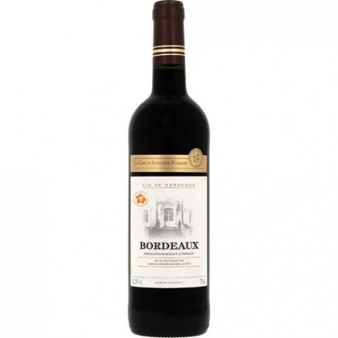 Vin rouge Bordeaux AOP Bordeaux La Cave d'Augustin Florent - 75cl