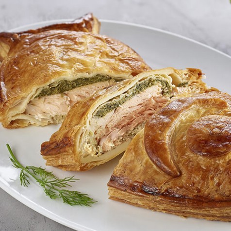Saumon en croûte