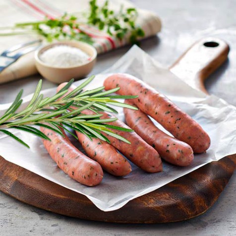 4 chipolatas longues saveur thym Carrefour