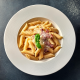 Pâtes penné à la carbonara (Image n°1)