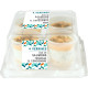 4 verrines pasteurisées duo de saumon fromage et concombre (Image n°2)