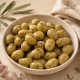 Olives Vertes Cassées à l'Ail (Image n°1)