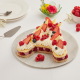 Letter Cake - Framboise - 6 Parts (Image n°2)