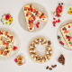 Letter Cake - Fraise - 6 Parts  (Image n°3)