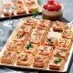 Minis pizzas jambon fromage - 30 toasts (Image n°2)