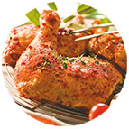 Poulet rôti Carrefour (1/6ème du poulet)