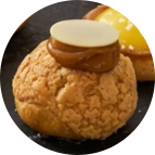 Mini choux café