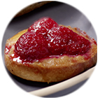 Mini tartelettes framboises