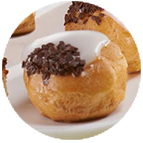 Minis choux vanille