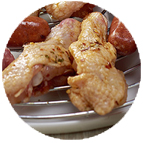 Pilons de poulet marinés