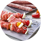 Brochettes de porc (200g)