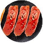 Sushi thon laqué sésame