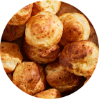Gougères à l'emmental