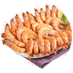 Crevettes roses cuites 40/60