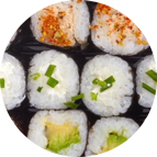Maki fromage ciboulette