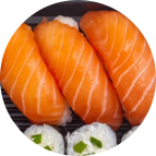 Sushi saumon