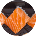 Roll saumon