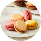 3 macarons classiques