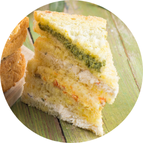 Poivrons et fromage de brebis