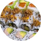 Croquants surimi avocat concombre