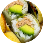 Springrolls thon cuit avocat