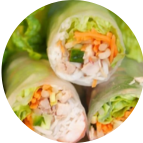 rouleau printemps poulet