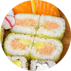 Californias avocat cheese furikaké