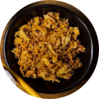 Pot d'oignons frits