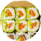 Springrolls saumon avocat