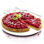 Tarte aux framboises