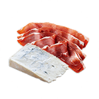 Gorgonzola (gorgonzola, jambon italien, crème de tomates)
