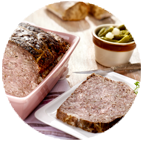 3 tranches de pâté de campagne